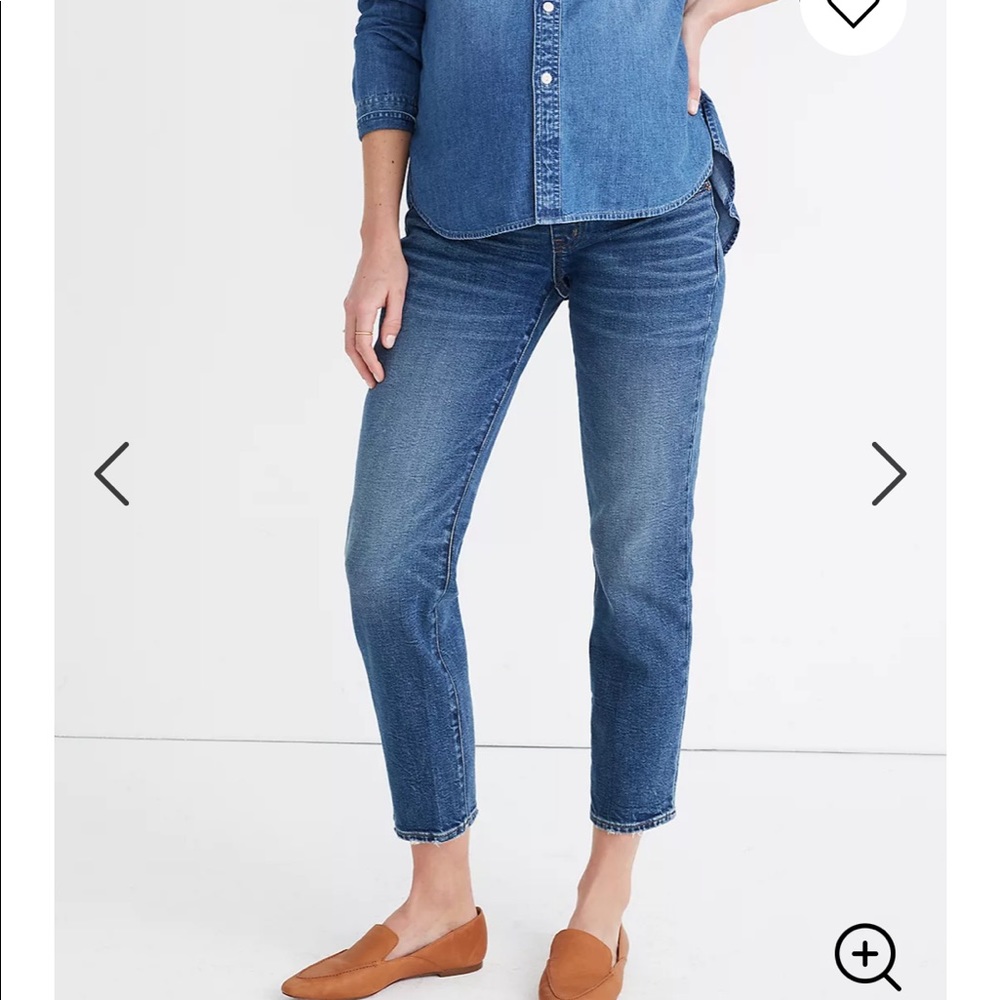 Madewell maternity jeans